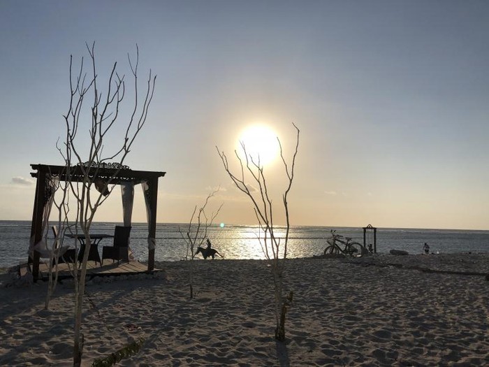 Pantai di Gili Trawangan.
