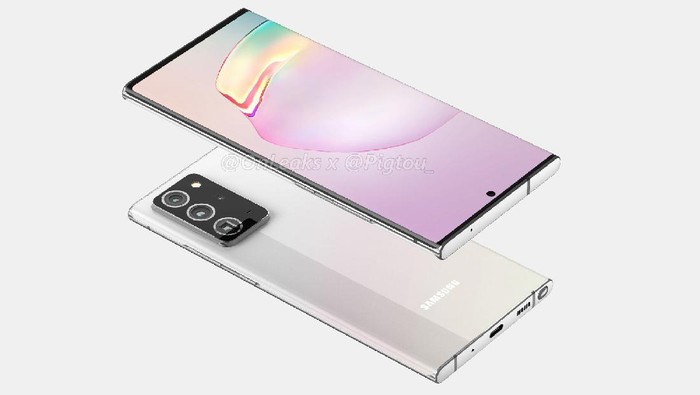 Render Galaxy Note 20+