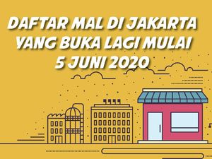 Daftar Mal di Jakarta yang Buka Lagi 5 Juni