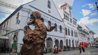 Begini suasana terkini Kota Tua, Jakarta, Senin (25/5/2020).