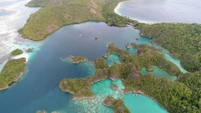 Raja Ampat Raja Ampat dari drone.