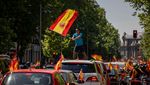 Warga Spanyol Turun ke Jalan Protes Lockdown