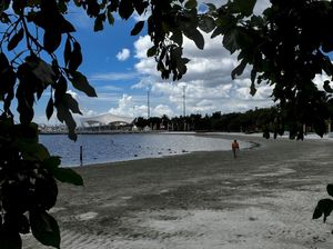 Pantai Ancol Masih Ditutup Untuk Wisawatan