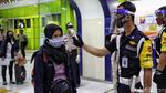 Pemeriksaan Penumpang dari Luar Kota di Stasiun Gambir Diperketat