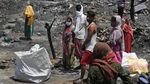 Kawasan Kumuh di India Porak Poranda Dilalap Si Jago Merah