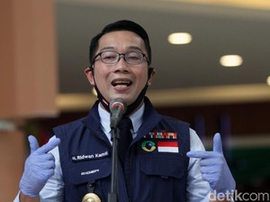 Ridwan Kamil Sebut Tingkat Infeksi COVID-19 di Jabar Terendah di Jawa