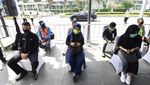 500 Warga Ikuti Rapid Test Gratis di Bundaran HI