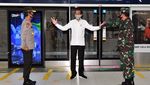 Jokowi Tinjau Stasiun MRT Persiapan New Normal