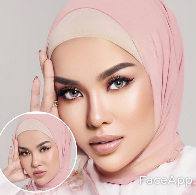 Pebisnis dan selebgram Medina Zein mencoba aplikasi yang sedang hits di FaceApp. Ia membagikan hasilnya lewat akun Instagram @medinazein. Hollywood #oplaschallenge by @rekhalena biar kaya maria mercedes katanya wkaakkakaka😂, tulis Medina, Selasa (26/5/2020). Foto: Instagram @medinazein