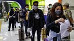 Pemeriksaan Penumpang dari Luar Kota di Stasiun Gambir Diperketat