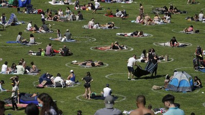 Begini Cara Warga California Melepas Penat di Era New Normal