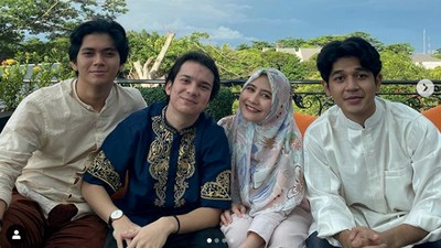 Gaya Lebaran Prilly Latuconsina hingga Reuni dengan Bintang Get Married