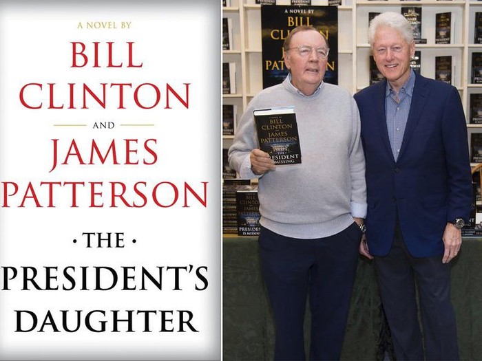 Bill Clinton dan James Patterson