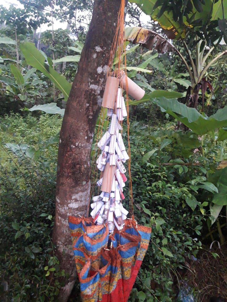 Balon udara jatuh di cianjur