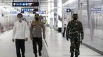 Jokowi Tinjau Stasiun MRT Persiapan New Normal