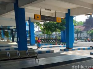 H+2 Lebaran, Terminal di Klaten Sepi Penumpang