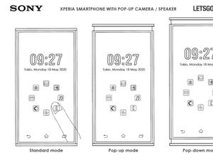 Sony Patenkan Desain Ponsel Unik, Pop Up Speaker dan Kamera