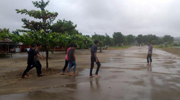 Air Laut Meluber di Sukabumi