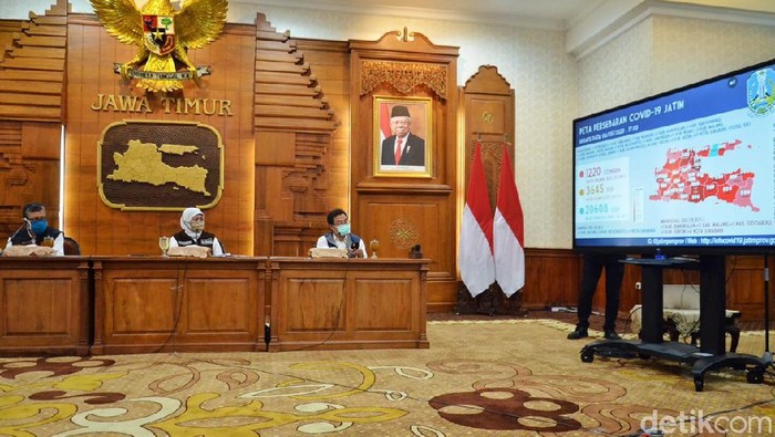 Kasus positif Corona di Jatim bertambah 64 hingga totalnya menjadi 3.939. Yang sembuh bertambah 16, sedangkan yang meninggal bertambah 19 orang.