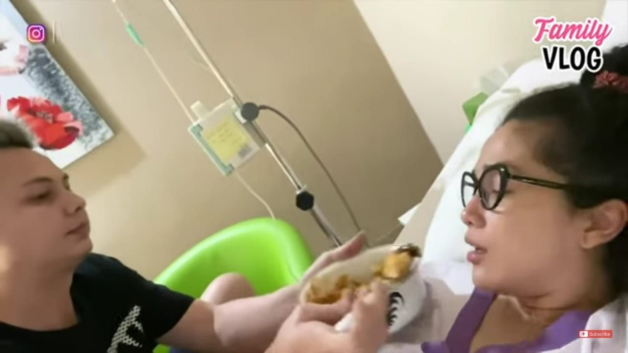 Dirawat di RS Ussy  Sulistiawaty Tetap Makan Ketupat Lebaran