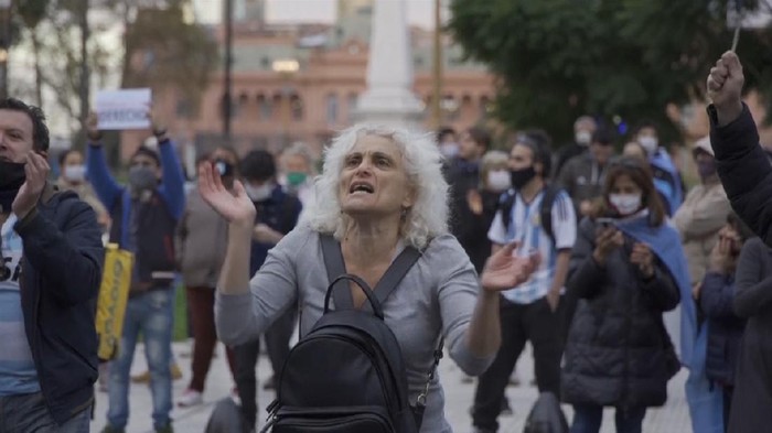 Warga di Argentina Demo Ingin Lockdown Disudahi