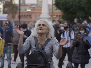 Warga di Argentina Demo Ingin Lockdown Disudahi