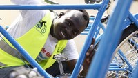 Nah, bagaimana menurut Anda soal ide kreatif memerangi Corona menggunakan sepeda di Sudan Selatan?
