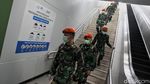 TNI Keluar Barak Kawal New Normal