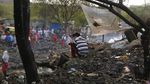 Kawasan Kumuh di India Porak Poranda Dilalap Si Jago Merah