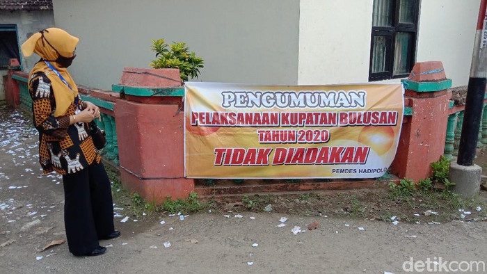 Pengumuman tradisi Sewu Kupat dan Bulusan di Kudus tahun ini ditiadakan, Selasa (26/5/2020).