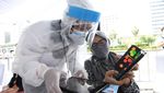 500 Warga Ikuti Rapid Test Gratis di Bundaran HI