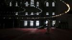 Segera Dibuka, Masjid Suleymaniye Disemprot Disinfektan