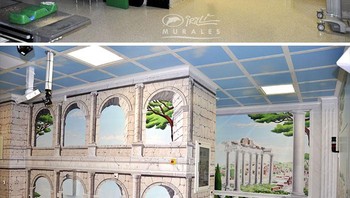 Silvio juga peka terhadap bagaimana lukisannya tersebut agar tidak membuat anak-anak ketakutan dan merasa tidak nyaman. (Foto: Dok. Silvio Irilli)