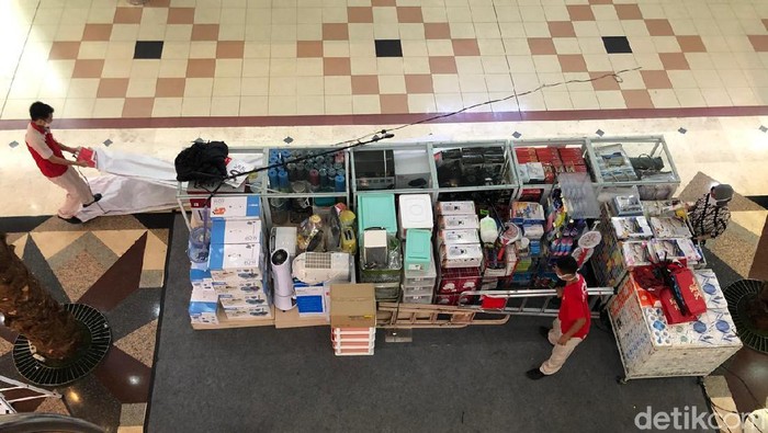 Penampakan mal di Kota Bekasi jelang new normal