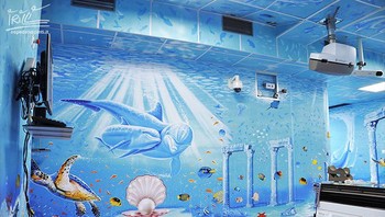 Tujuannya tentu untuk membuat anak-anak merasa nyaman dan tak takut ketika berada di ruangan tersebut. (Foto: Dok. Silvio Irilli)