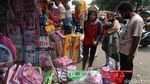 H+3 Lebaran, Pasar Gembrong Mulai Ramai Pembeli