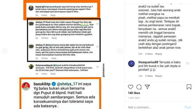 Chat Ahok marah.