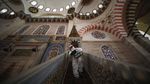 Segera Dibuka, Masjid Suleymaniye Disemprot Disinfektan