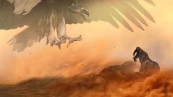 Burung ini adalah predator yang menakutkan dan para peneliti percaya,  Argentavis bisa memakan mangsanya secara keseluruhan. Foto: Istimewa