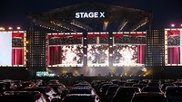 Akhir pekan lalu, Hyundai menggelar acara ‘Stage X Drive-in Concert’ di area di dekat Hyundai Motorstudio Goyang di pinggiran kota Seoul, Korea Selatan. Foto: Dok. Hyundai