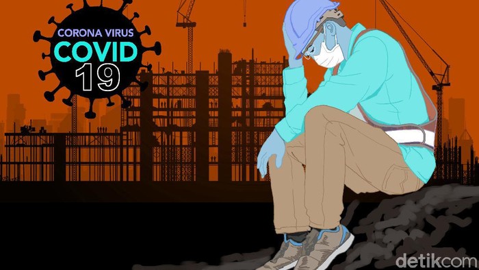 Ilustrasi Virus Corona, Covid 19 Poster