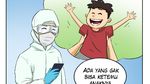 Kisah Tenaga Medis Lebaran di Tempat Karantina