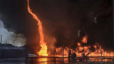 Kebakaran di Pabrik Tomat, Ribuan Palet Plastik Ludes Terbakar