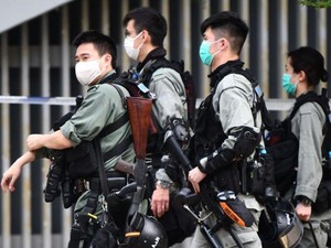 Jelang Pembahasan RUU Lagu Kebangsaan, Hong Kong Tambah Polisi di Jalan