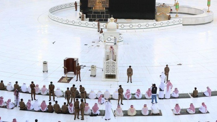 Haji: Arab Saudi longgarkan lockdown, namun ibadah haji kecil kemungkinannya tahun ini, di Saudi belum ada persiapan sama sekali