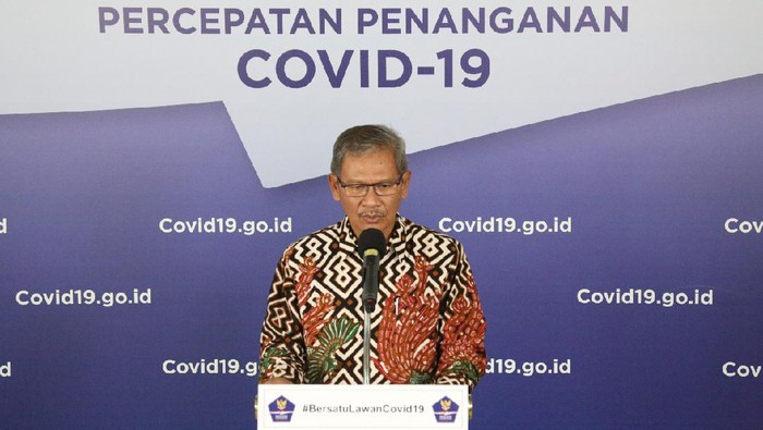 Juru Bicara Pemerintah terkait Penanganan Wabah Virus Corona, Achmad Yurianto (dok. BNPB)