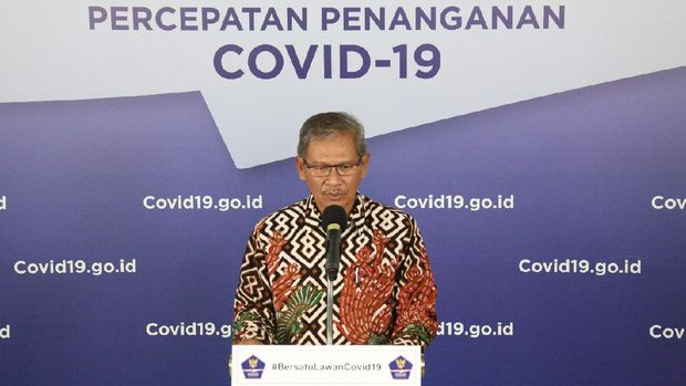 Juru Bicara Pemerintah terkait Penanganan Wabah Virus Corona, Achmad Yurianto (dok. BNPB)