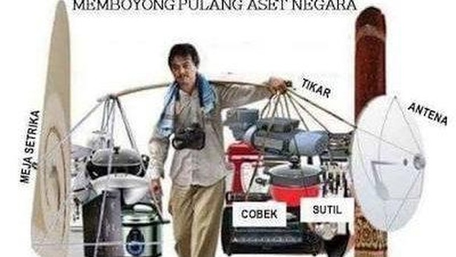 Roy Suryo Nyinyirin Panci dan Kue Lebaran Tak Sesuai Ekspektasi