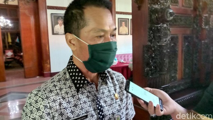Plt Bupati Kudus HM Hartopo di Pendapa Kabupaten Kudus, Rabu (27/5/2020).