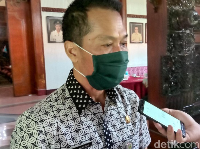 Plt Bupati Kudus HM Hartopo di Pendapa Kabupaten Kudus, Rabu (27/5/2020).
